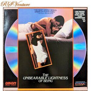 LaserDisc Film "THE UNBEARABLE LIGHTNESS OF BEING"